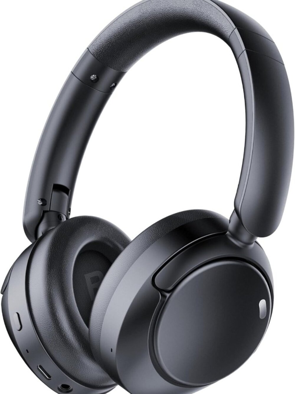 Wireless Hybrid Active Noise Cancelling Headphones, 80H Playtime, ENC Mic, Low